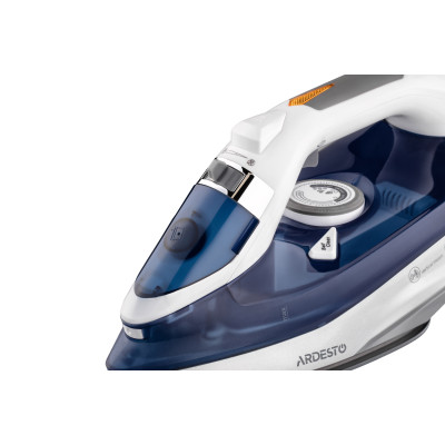 ARDESTO Утюг IR-C2232-BL, 2200Вт, 320мл, паровий удар, керам. підошва, синій