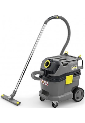 Karcher Пылесос профессиональный NT 30/1 Tact L, для сухой и влажной уборки, 1380Вт, 27.3кПа, 30л, 74 л/с, 13.5кг