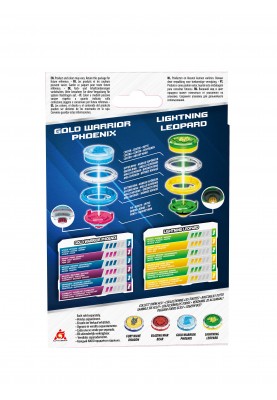 Infinity Nado Набір VI Starter Nado Pack - Gold Warrior Phoenix vs Lighting Leopard