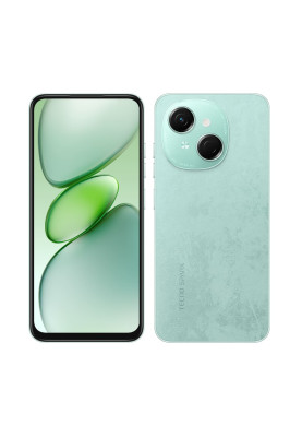 TECNO Смартфон Spark Go 1 (KL4) 6.67" 3/64ГБ, 2SIM, 5000мА • рік, Magic Skeen Green