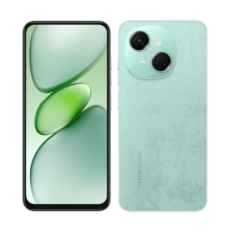 TECNO Смартфон Spark Go 1 (KL4) 6.67" 3/64ГБ, 2SIM, 5000мА•год, Magic Skeen Green