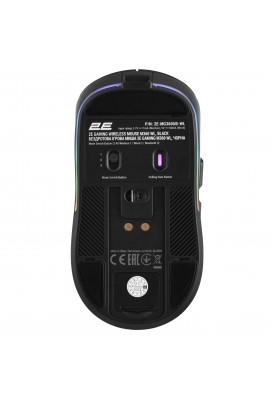 2E Gaming Миша MG360 WL, USB-A/WL/BT, чорний