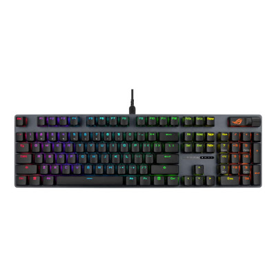 ASUS Клавіатура механічна ROG Strix Scope II X, 104key, USB-A, EN/UK, RGB, чорний