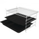 Gorenje Духовка BO6727E03WG/ BIGSPACE/мультифункціональна/ 77 л./ механіч. упр./ гриль/білий