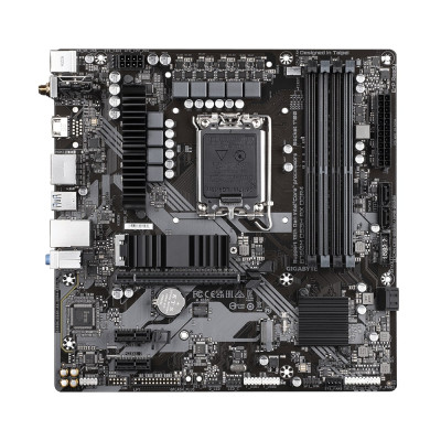 Gigabyte Материнська плата B760M DS3H AX DDR4 s1700 B760 4xDDR4 M.2 HDMI DP mATX