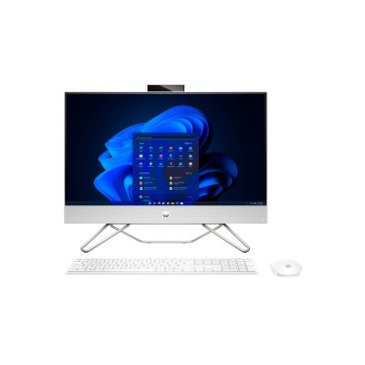 HP Комп'ютер персональний моноблок 240-G9 23.8" FHD IPS AG, Intel i3-1215U, 8GB, F256GB, UMA, WiFi, кл+м, 3р, Win11P, білий