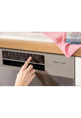 Gorenje Посудомийна машина, 16компл., A+++, 60см, дисплей, 3 кошики, AquaStop, сірий