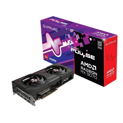 SAPPHIRE Відеокарта SAPPHIRE Radeon RX 9070 16GB GDDR6 PULSE GAMING OC