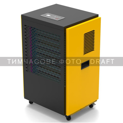 2E Осушувач повітря промисловий 150л/добу 400м кв 950м куб/рік 1500Вт LCD дисплей ел.керування таймер IP22