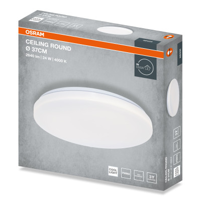 Osram Світильник накладний OSRAM CEILING ROUND 24Вт 4000K 1920Лм