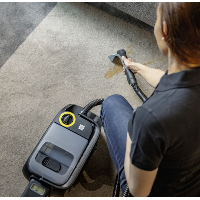 Karcher Пилосос професійний акумуляторний Karcher Puzzi 2/1 Bp 36Вт 16кПа контейнер 1.7/2.9л вологе/сухе прибирання 3.74кг Karcher Пилосос професійний акумуляторний Karcher Puzzi 2/1 Bp 36Вт 16кПа контейнер 1.7/2.9л вологе/сухе прибирання 3.74кг