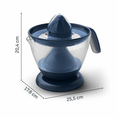 Tefal Соковитискач Tefal Morning Blue цитрус-прес 25Вт, чаша-0.8л, пластик, синій Tefal Соковитискач Tefal Morning Blue цитрус-прес 25Вт, чаша-0.8л, пластик, синій