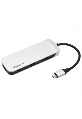 Kingston Хаб Nucleum USB Type-C: USB 3.0/HDMI/SD/microSD/Power Pass through/Type-C ports