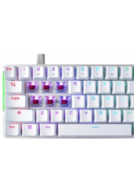 ASUS Клавіатура ROG Falchion Ace LED 68key NX RD USB White