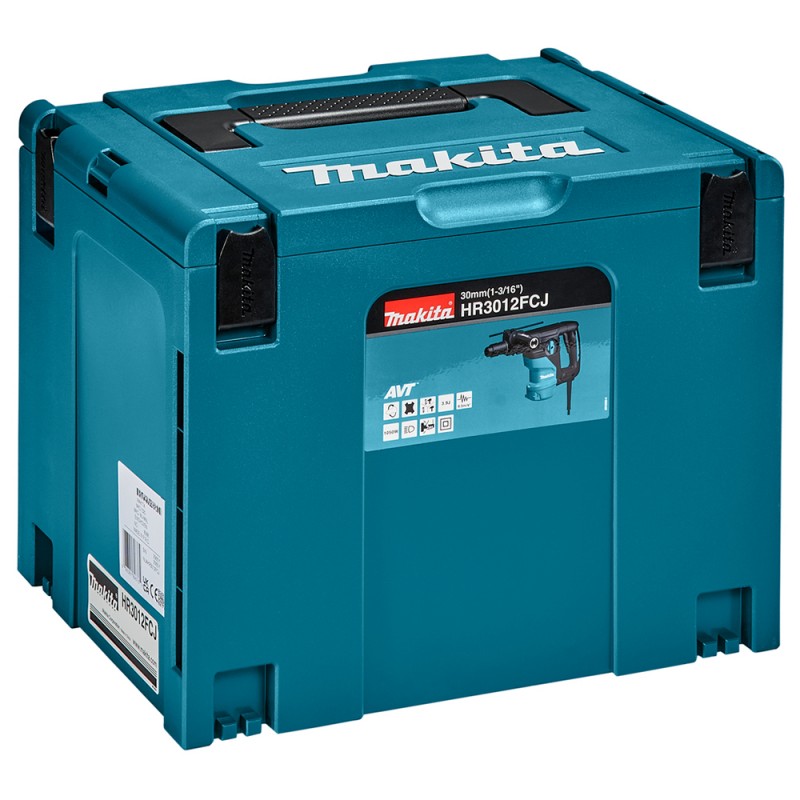 Makita Перфоратор HR3012FCJ 1050 Вт, SDS-Plus, 3.9Дж, 4 режима, 4.7 кг