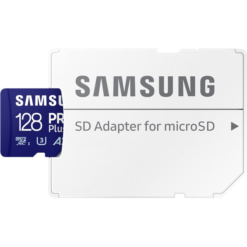 Samsung Карта пам'яті microSDXC 128GB C10 UHS-I R180MB/s PRO Plus