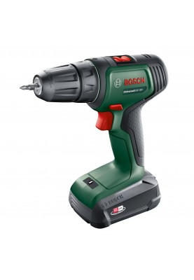 Bosch Шурупокрут-дриль акумуляторний UniversalDrill 18V 18В 1х1.5А·год 20Нм 0-440·0-1450об·хв кейс ЗП 1.3кг