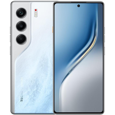 TECNO Смартфо Camon 40 (CM5) 6.78" 8/256ГБ, 2SIM, 5200мА • рік, Glacier White