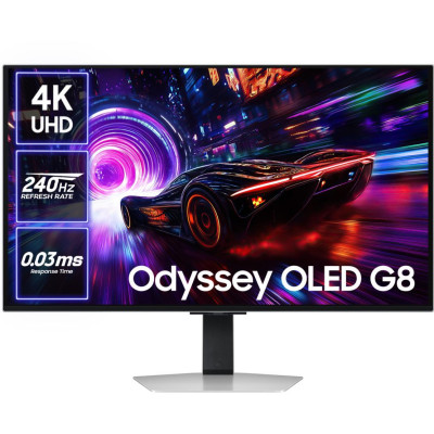 Samsung Монітор 32"Odyssey G81SF HDMI, DP, USB-C, Bluetooth, VA, 3840x2160, 240Hz, 0,03ms