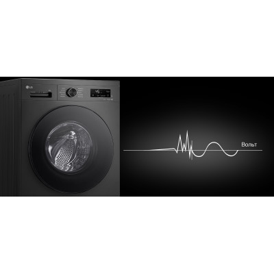 LG Пральна машина фронтальна, 9кг, 1400, A, 55см,