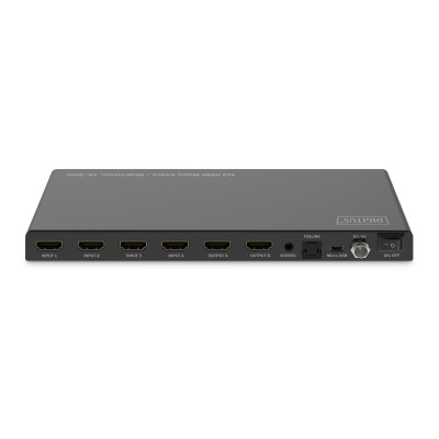 Digitus Перемикач 4x2 HDMI Matrix Switch / Multi-Viewer, 4K/30Hz Digitus Перемикач 4x2 HDMI Matrix Switch / Multi-Viewer, 4K/30Hz