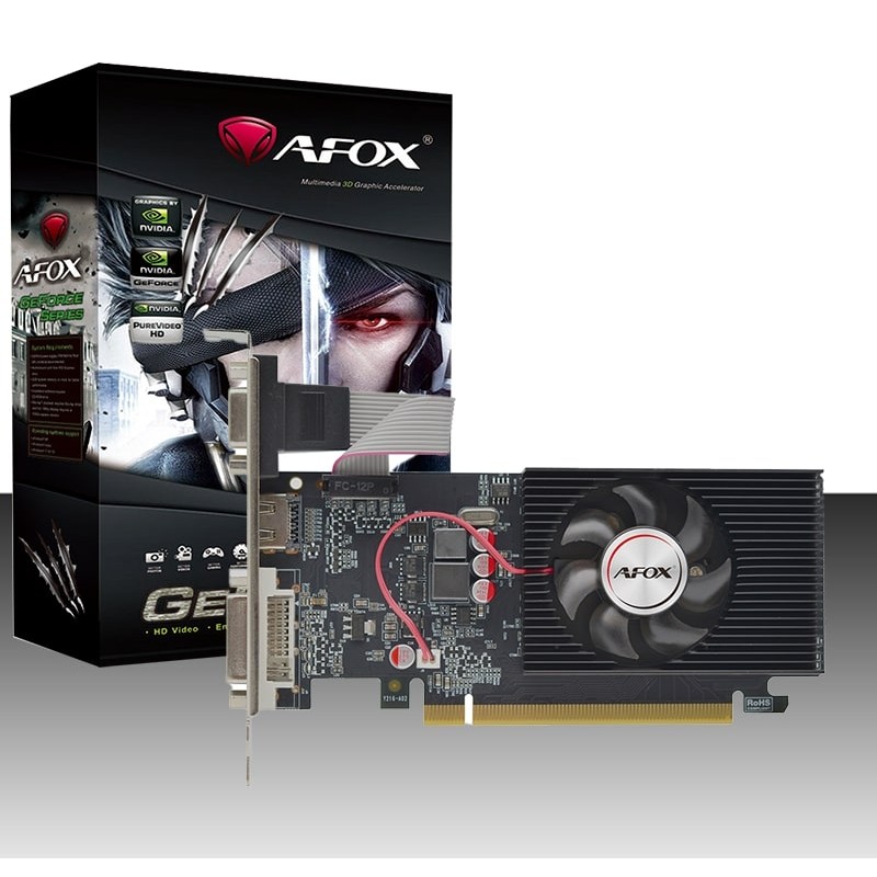 AFOX Відеокарта GeForce GT 220 1GB GDDR3 LP
