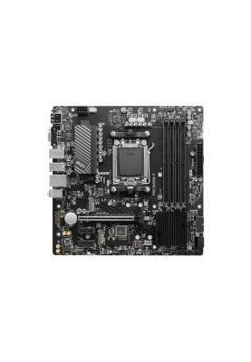 MSI Материнська плата PRO B650M-P sAM5 B650 4xDDR5 HDMI DP D-sub mATX