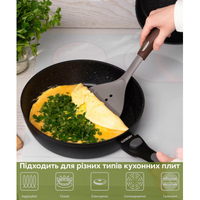 ARDESTO Сковорода глибока зі знімною ручкою Gemini Bari, 26см, алюміній, чорний