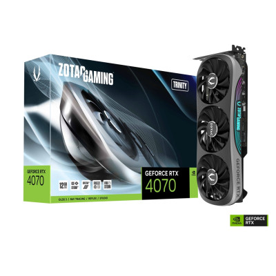 Zotac Відеокарта GeForce RTX 4070 12GB GDDR6X Trinity