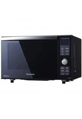 Panasonic Мікрохвильова піч, 23л, 1000Вт, гриль, дисплей, чорний NN-DF383BZPE