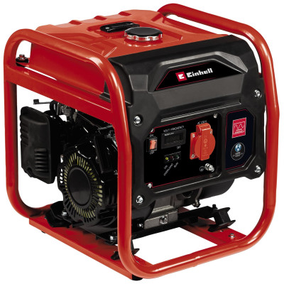 Einhell Генератор бензиновий інверторний TC-IG 1100, 1100Вт, 3600об/хв, 1х230В(1 фаза), 4.35А, бак 6.5л, 95дБ, ручний старт, 20.6кг