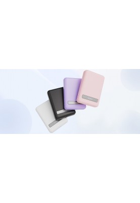 Belkin Акумулятор портативний літій-іонний Power Bank 5000мА·рік, MagSafe Wireless, білий