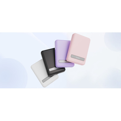 Belkin Акумулятор портативний літій-іонний Power Bank 5000мА·год, MagSafe Wireless, білий