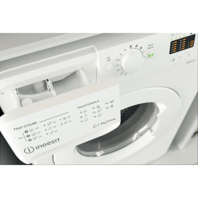Indesit Пральна машина Indesit фронтальна, 5кг, 1000, A++, 43см, білий Indesit Пральна машина Indesit фронтальна, 5кг, 1000, A++, 43см, білий