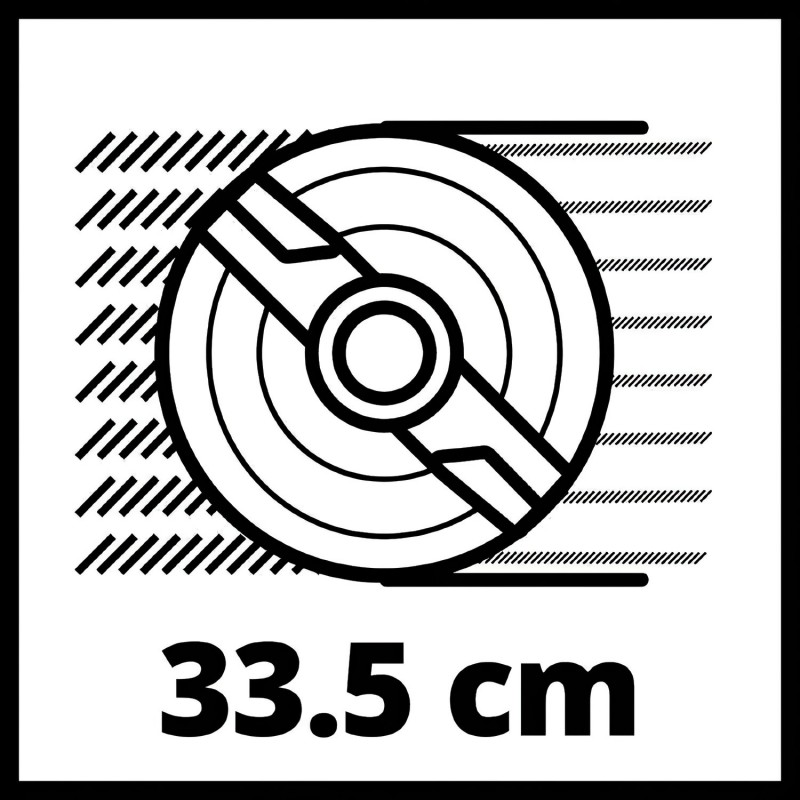 Einhell Газонокосарка акумуляторна GE-CM 36/34-1 Li-Solo PXC 18В 33.5см 30л 11.9кг (без АКБ та ЗП)