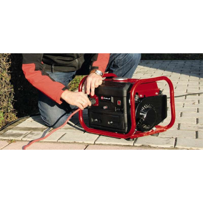 Einhell Бензиновий генератор TC-PG 10/E5, 230В, 0.68кВт (макс. 0.8кВт), ручний старт, 4л, 18.8кг Einhell Бензиновий генератор TC-PG 10/E5, 230В, 0.68кВт (макс. 0.8кВт), ручний старт, 4л, 18.8кг