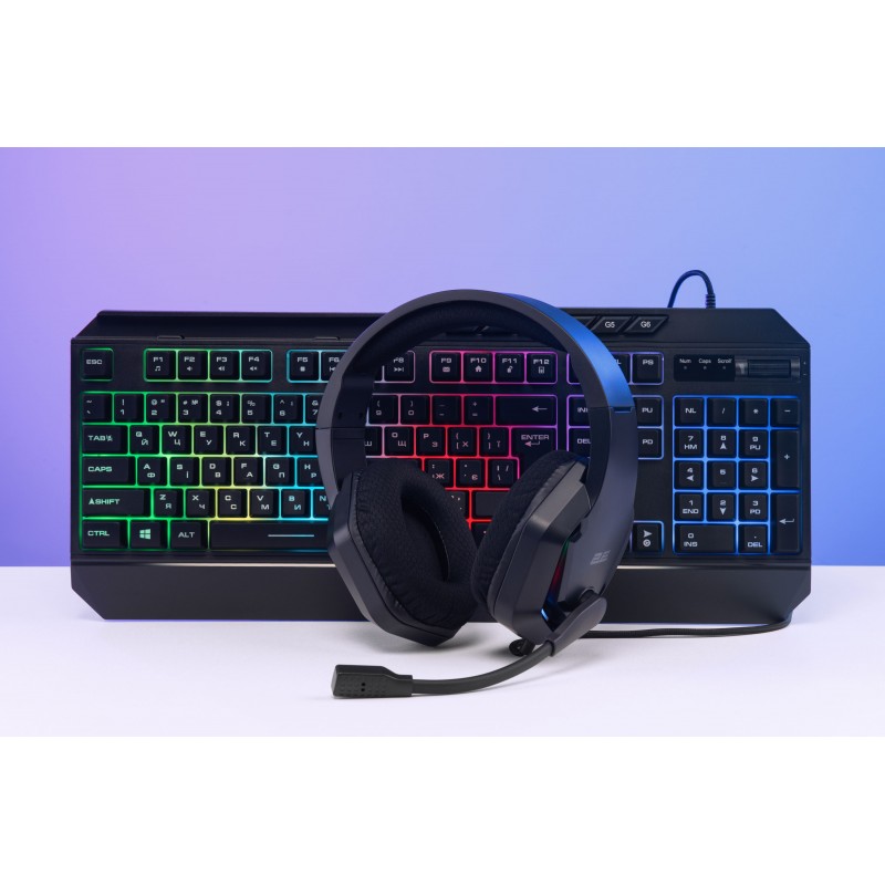 2E Gaming Клавіатура KG315 RGB USB Black Ukr