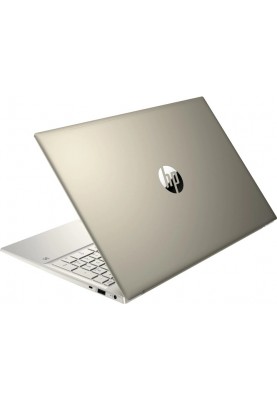 HP Ноутбук Pavilion 15-eh1057ua 15.6" FHD IPS AG, AMD R5-5500U, 16GB, F512GB, UMA, Win11, золотистий