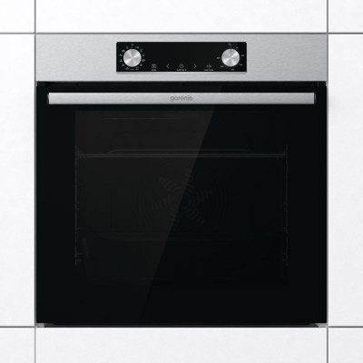 Gorenje Духовий шафа електричний, 77л, A+, дисплей, IconLed, нерж