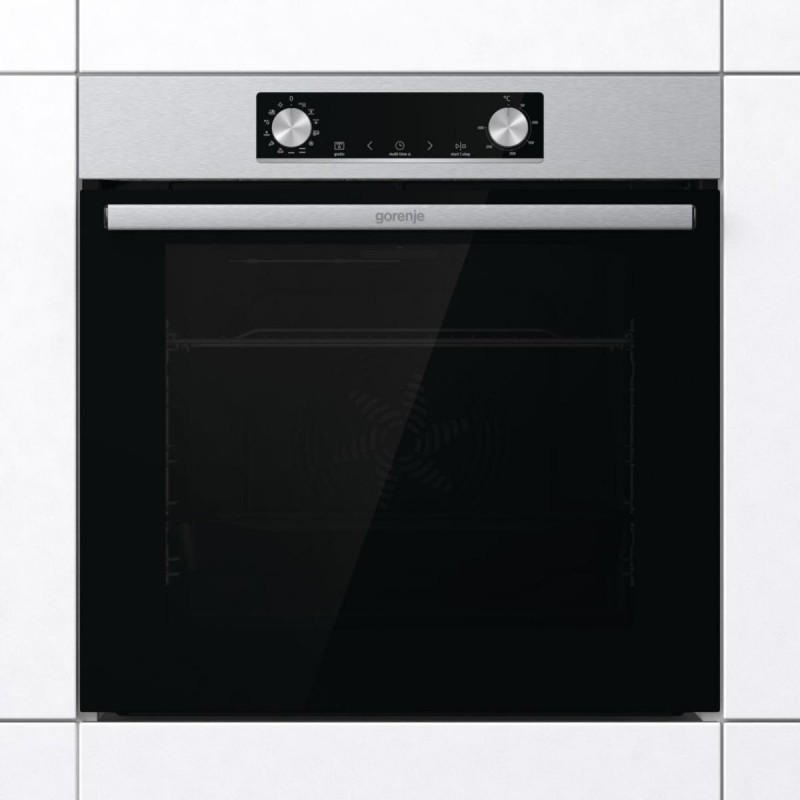 Gorenje Духова шафа електрична, 77л, A+, дисплей, IconLed, нерж