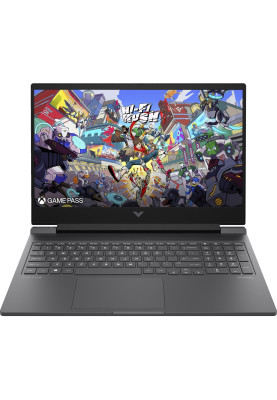 HP Ноутбук Victus 16-s1004ua 16.1" QHD IPS AG, AMD R5-8645HS, 32GB, F1024GB, NVD4050-6, DOS, чорний