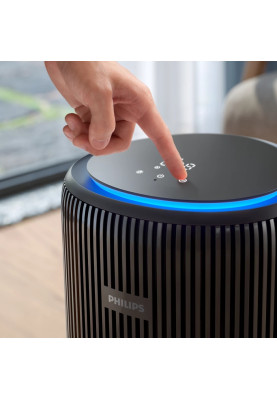 Philips Очисник повітря PureProtect 3200, 135м2, 520м3/год, HEPA +вугільний фільтр, Wi-Fi, 5 режими, синьо-сірий