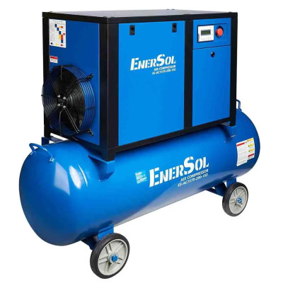 EnerSol Компресор повітряний гвинтовий  ES-AC1570-200-1SS 7.5кВт, 200л, 1570л/хв, 10бар, 198кг