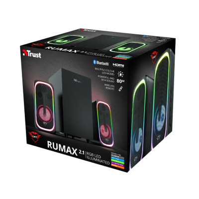 Trust Акустична система (Колонки) 2.1 GXT 635 Rumax RGB Black