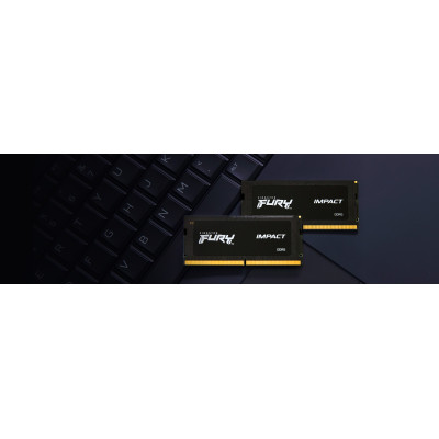 Kingston Пам'ять ноутбука DDR5 64GB KIT (32GBx2) 4800 FURY Impact