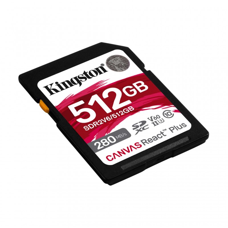 Kingston Карта пам'яті SD 512GB C10 UHS-II U3 R280/W150MB/s