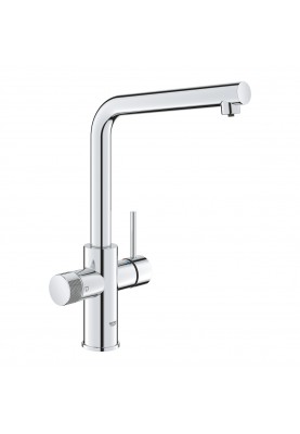 Grohe Змішувач для кухні Blu Pure Minta, довж.виливу - 221мм, поворотний, 2в1, хром