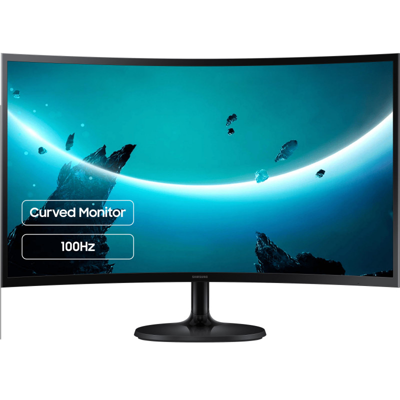 Samsung Монітор 27" S27D360 D-Sub, HDMI, VA, 100Hz, 4ms, CURVED