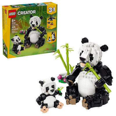 LEGO Конструктор LEGO Creator Дикі тварини: пандові