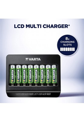 VARTA Зарядний пристрій LCD MULTI CHARGER PLUS